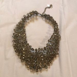 Aldo crystal bib necklace